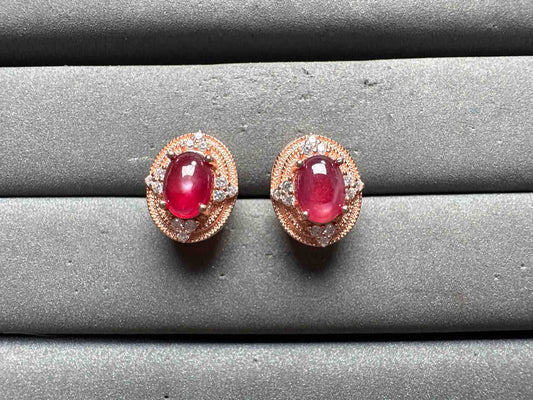 A14482 Ruby Earrings
