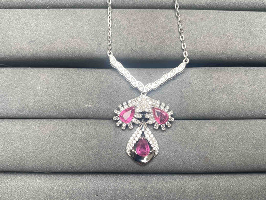 A14607 Ruby Necklace