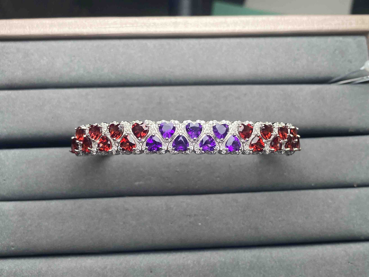 A14613 Amethyst Bangle