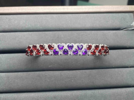A14613 Amethyst Bangle