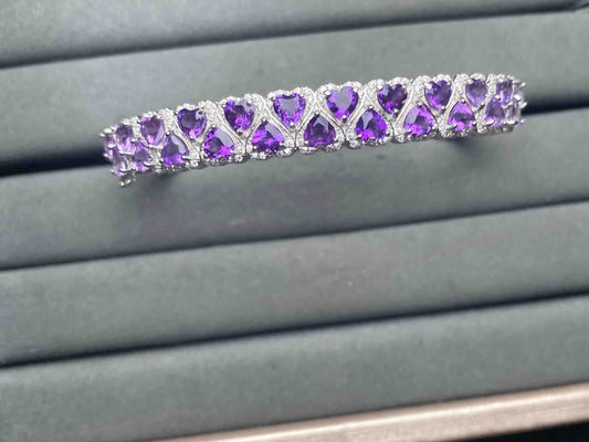A14614 Amethyst Bangle