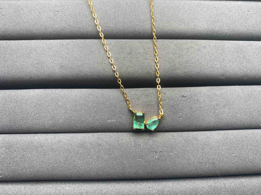 A14621 Emerald Necklace