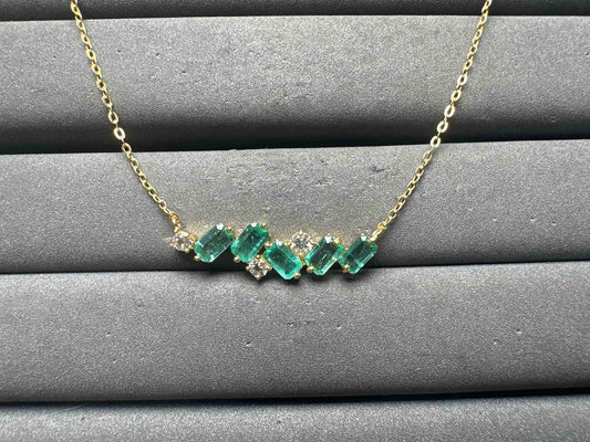 A14715 Emerald Necklace