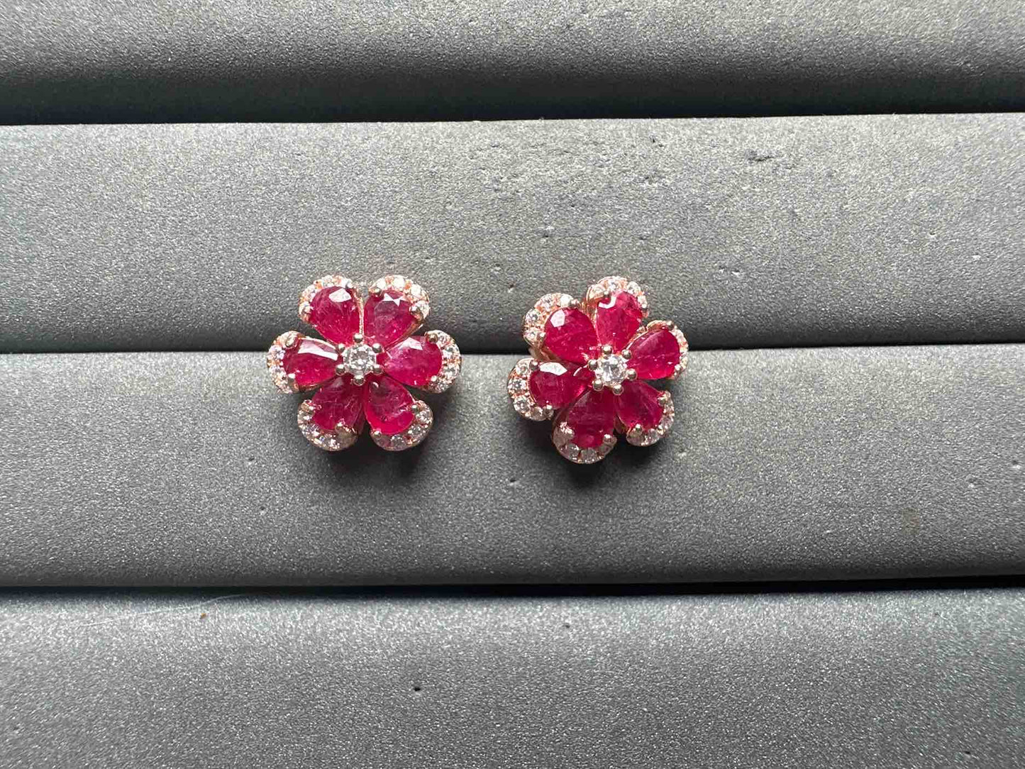 A14719 Ruby Earrings