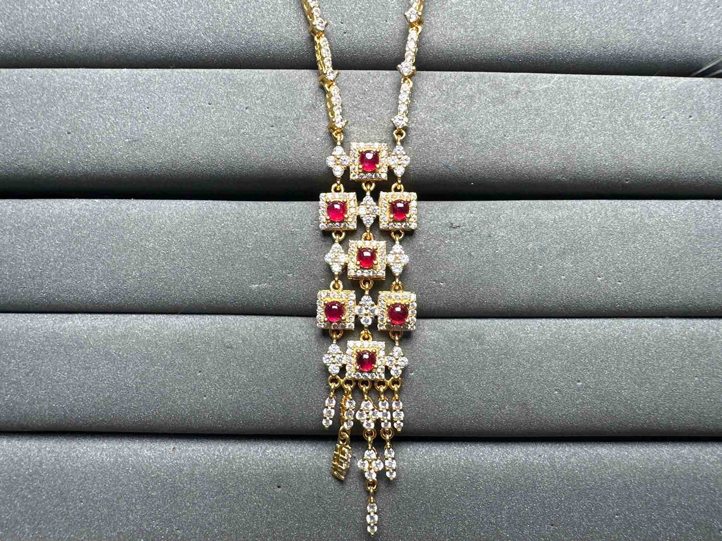 A14785 Ruby Necklace