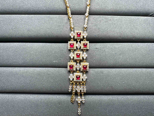 A14785 Ruby Necklace