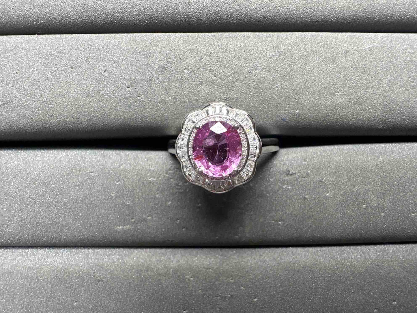 A14823 Pink Sapphire Ring