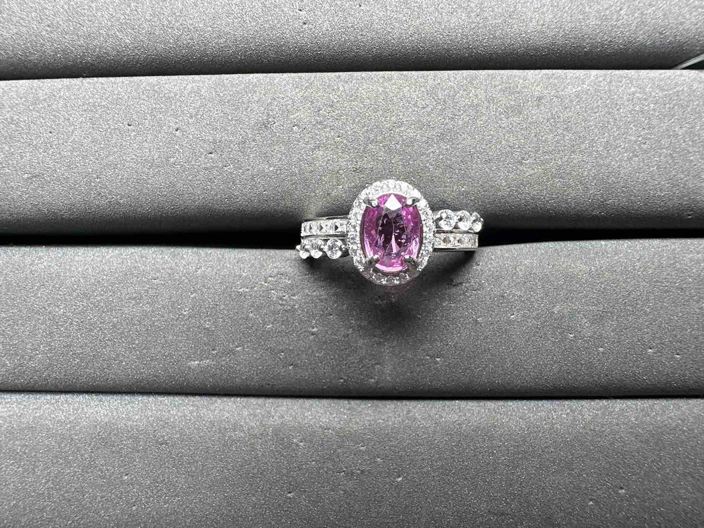 A14825 Pink Sapphire Ring
