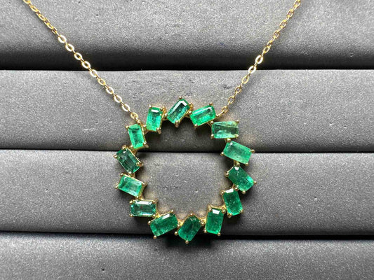 A14842 Emerald Necklace