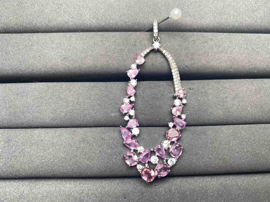 A14852 Pink Sapphire Pendant