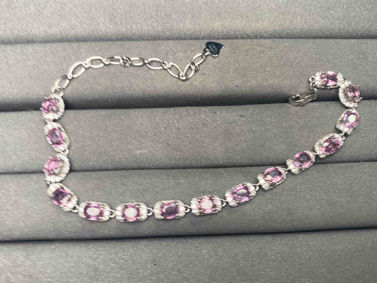 A14859 Pink Sapphire Bracelet