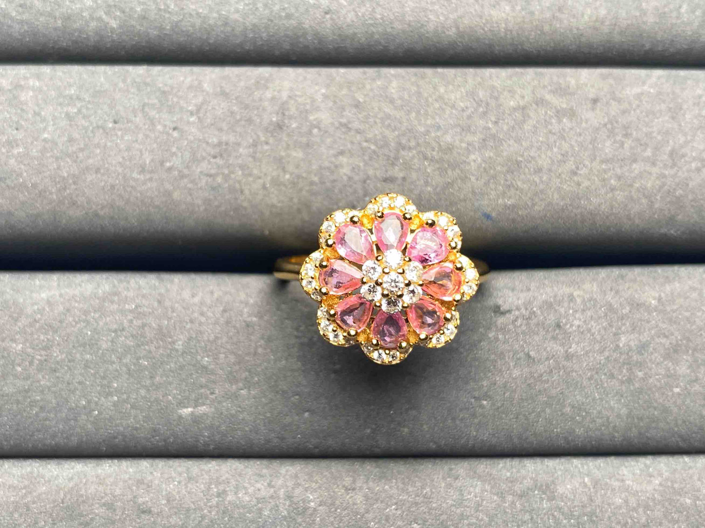 A14881 Pink Sapphire Ring