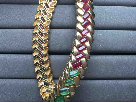 A14902 Emerald Bracelet