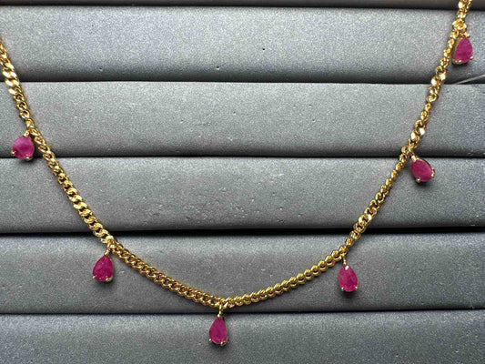 A14911 Ruby Necklace