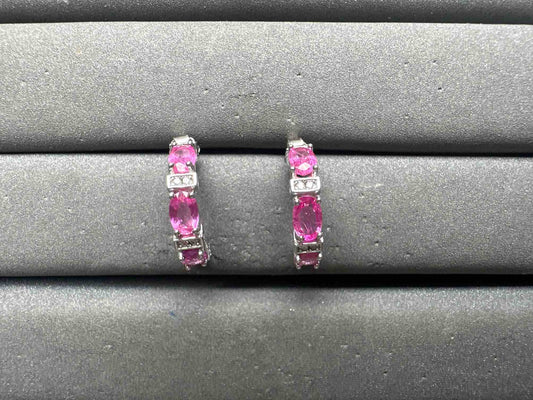 A14913 Ruby Earrings