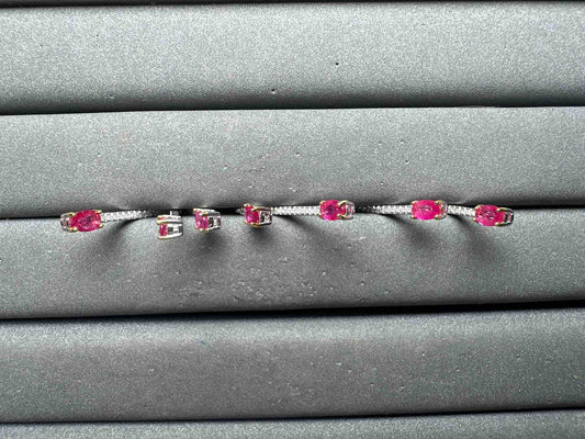 A14914 Ruby Earrings