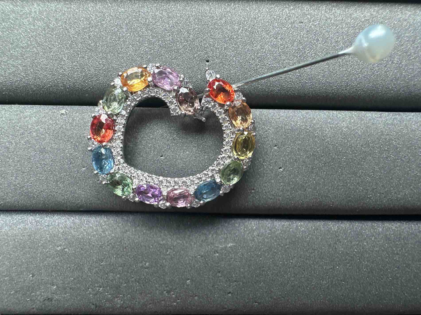 A14929 Colorful Sapphire Pendant