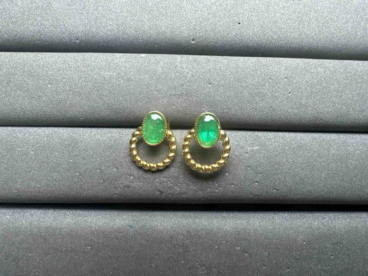 A14940 Emerald Earrings