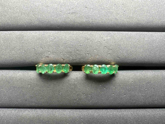 A14941 Emerald Earrings