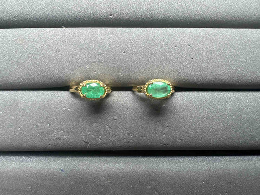 A14942 Emerald Earrings