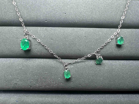 A14953 Emerald Necklace