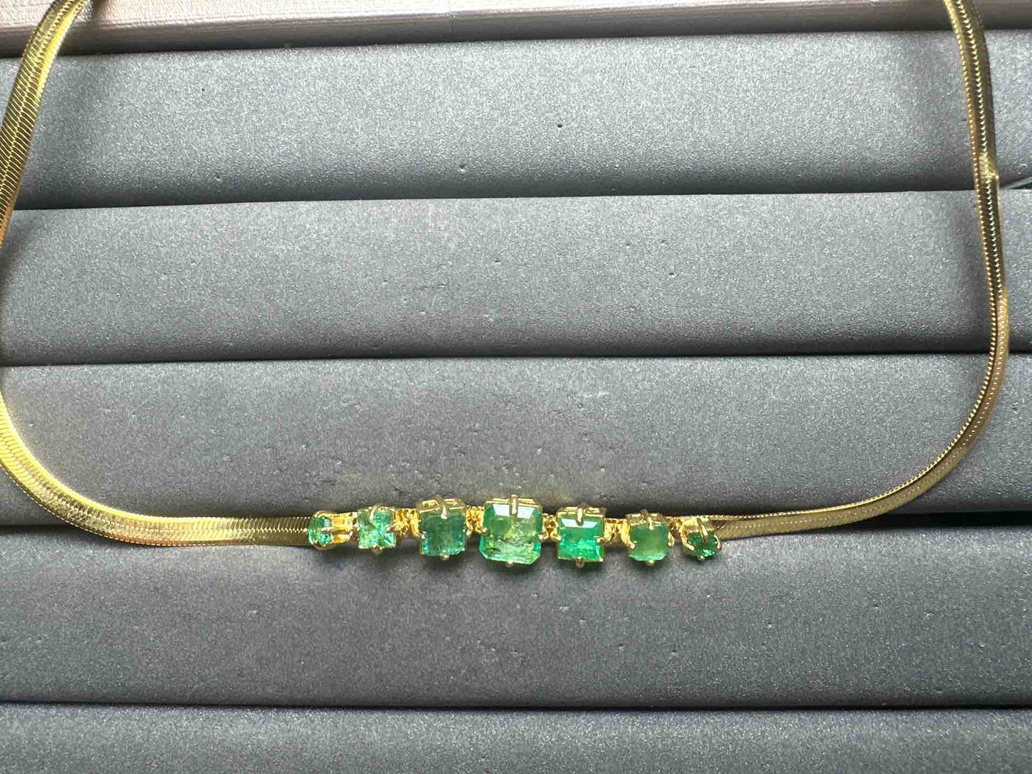 A14955 Emerald Necklace