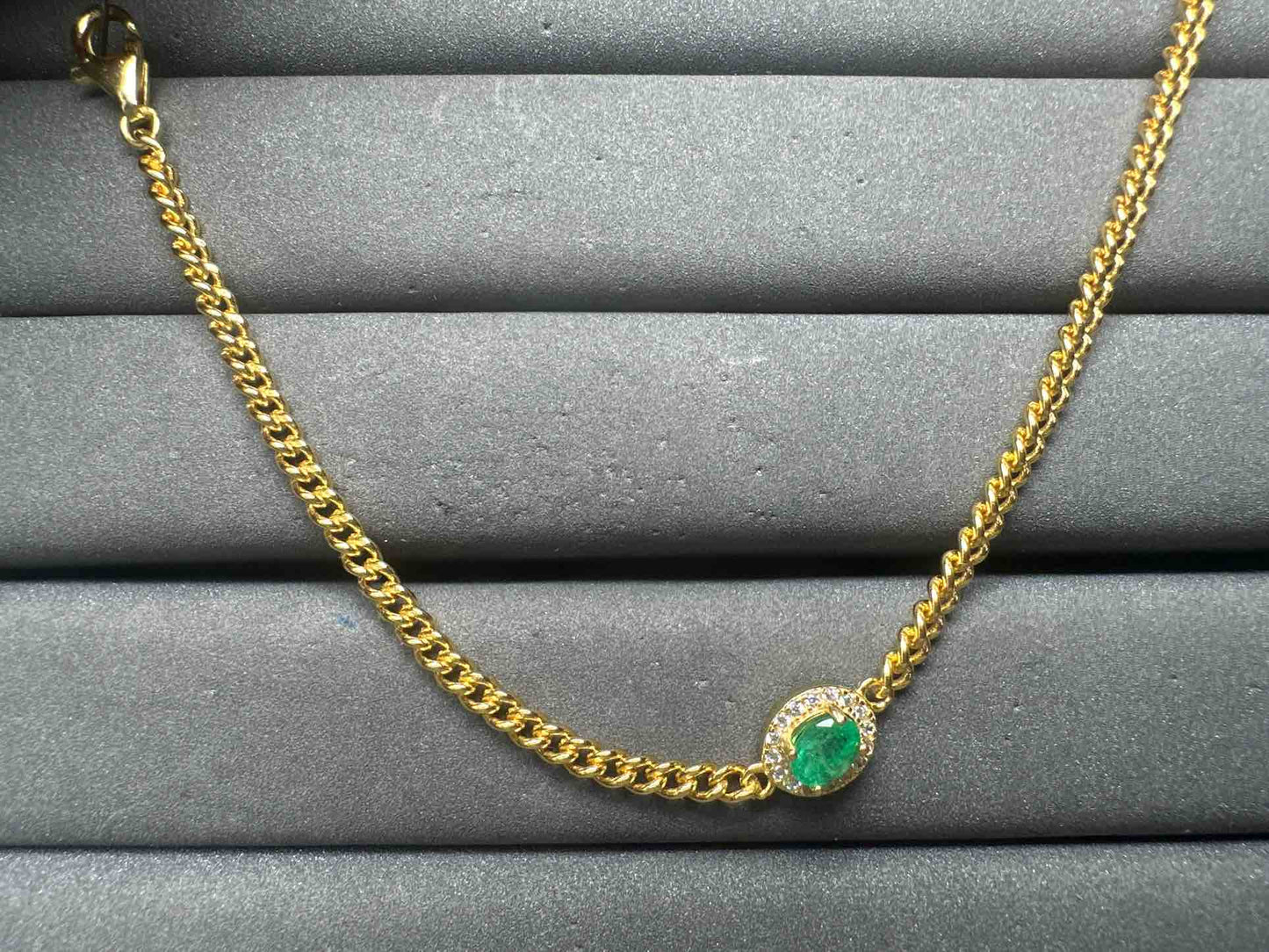 A14958 Emerald Bracelet