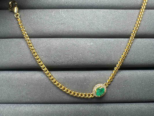A14958 Emerald Bracelet
