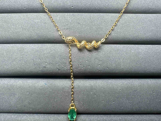 A14959 Emerald Necklace