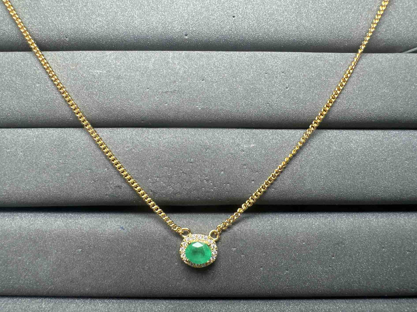 A14960 Emerald Necklace