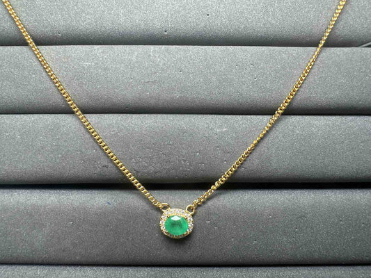 A14960 Emerald Necklace