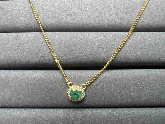 A14961 Emerald Necklace