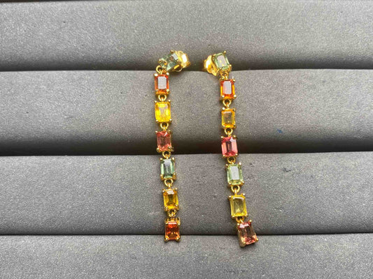 A14969 Cornflower Sapphire Earrings