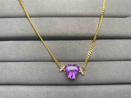 A14972 Amethyst Necklace