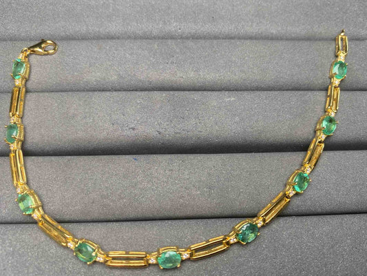 A14988 Emerald Bracelet