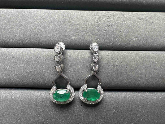A14999 Emerald Earrings