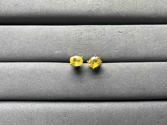 A15018 Yellow Sapphire Earrings