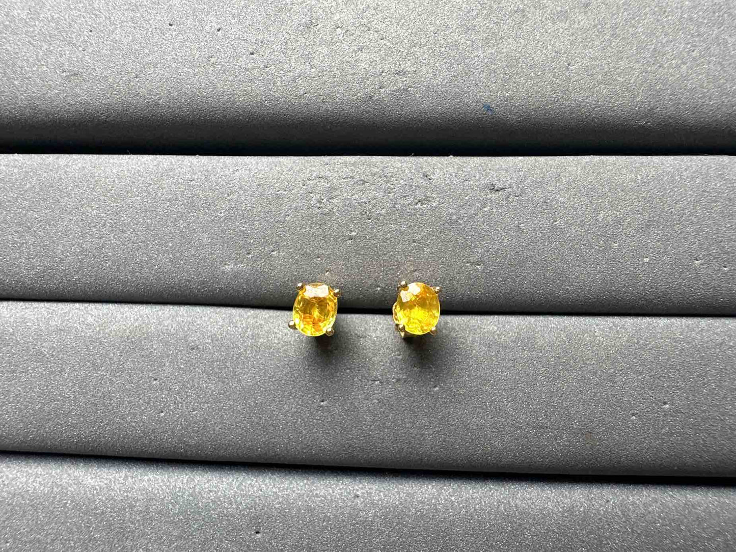 A15024 Yellow Sapphire Earrings