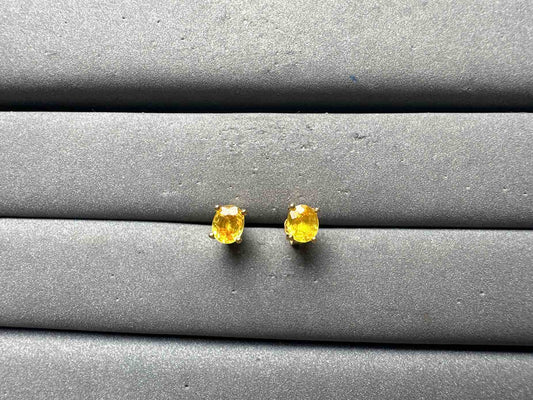 A15024 Yellow Sapphire Earrings