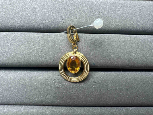 A15028 Yellow Sapphire Pendant