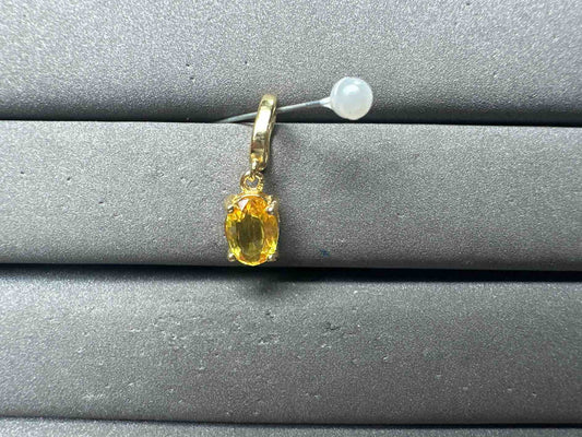A15033 Yellow Sapphire Pendant