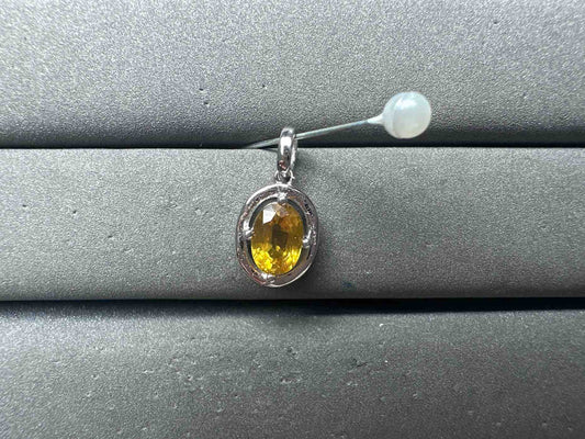 A15034 Yellow Sapphire Pendant