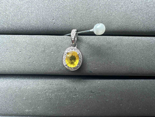 A15036 Yellow Sapphire Pendant