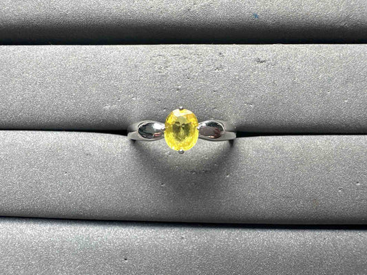A15041 Yellow Sapphire Ring