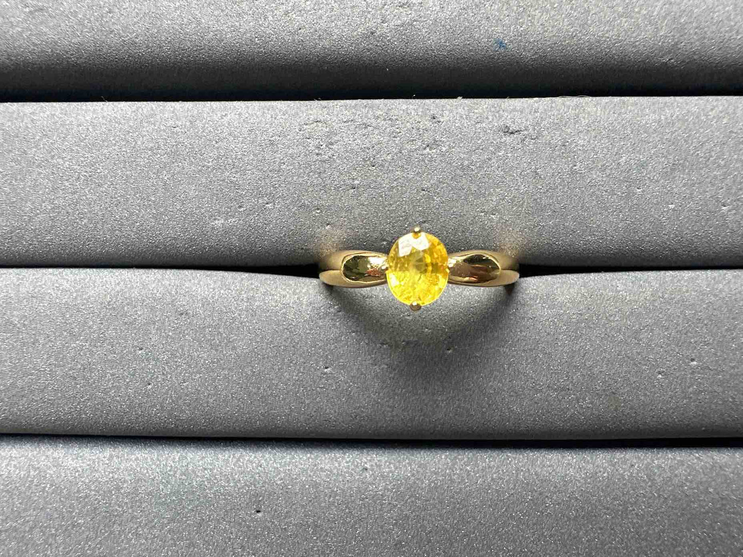 A15048 Yellow Sapphire Ring