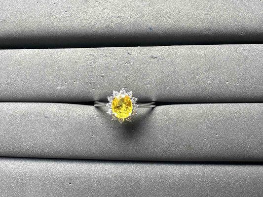 A15049 Yellow Sapphire Ring