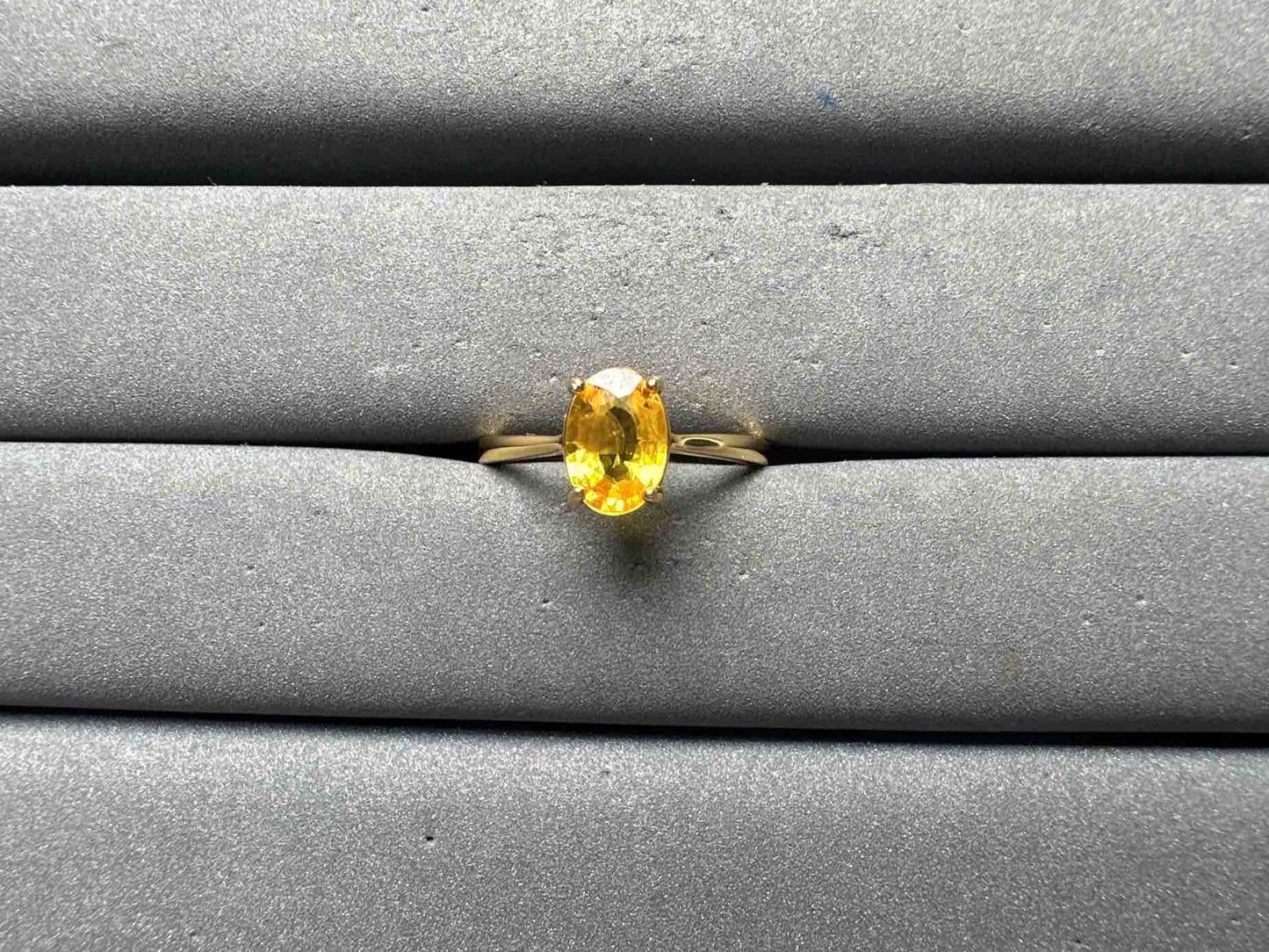 A15052 Yellow Sapphire Ring