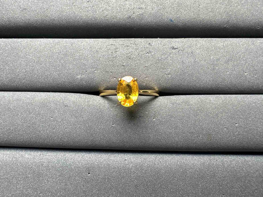 A15052 Yellow Sapphire Ring
