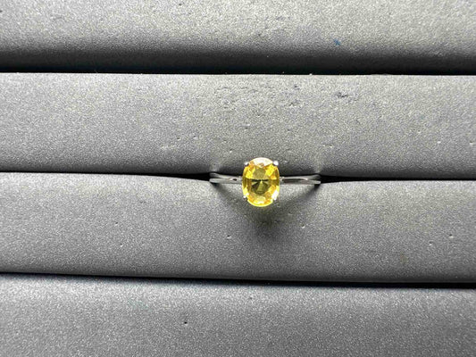 A15053 Yellow Sapphire Ring