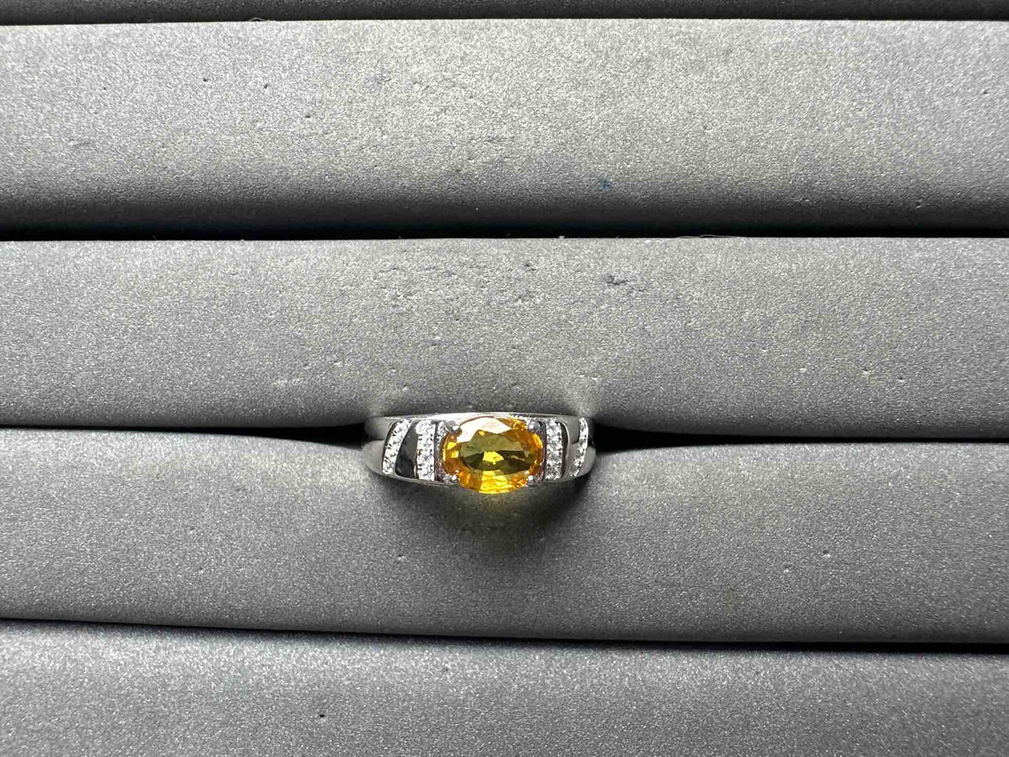 A15054 Yellow Sapphire Ring